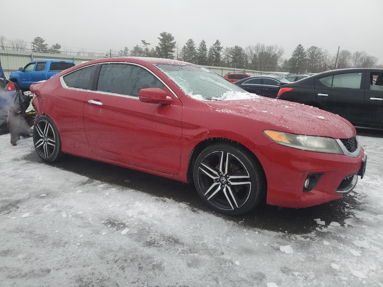 2013 Honda Accord VIN 1HGCT1B70DA024871 Copart auction photo, rear end damage thumbnail 4