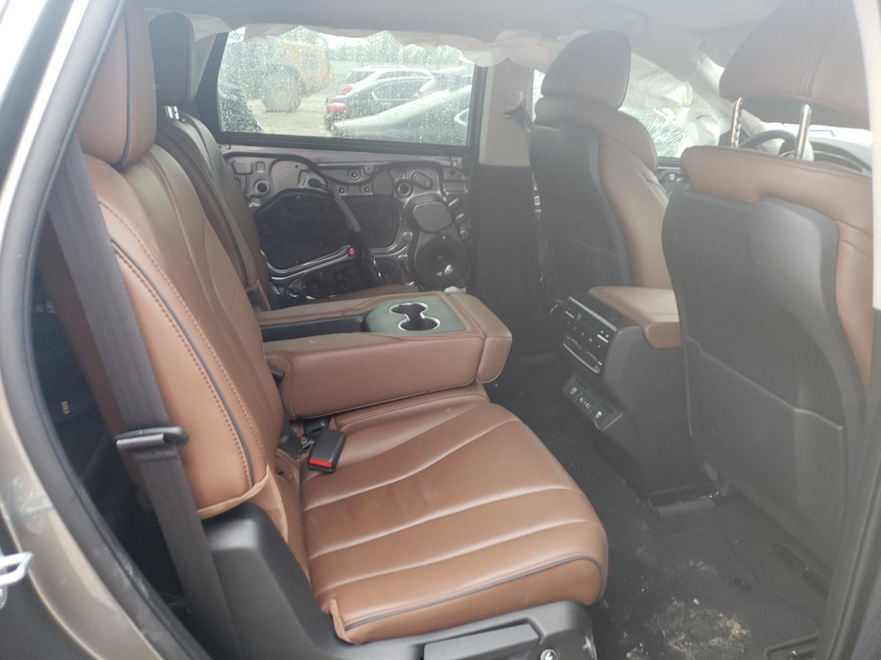 2023 Acura MDX VIN 5J8YE1H81PL016027 Copart auction photo, front end / side damage thumbnail 11