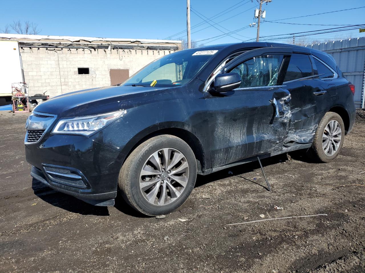 2016 Acura MDX VIN 5FRYD4H43GB017908