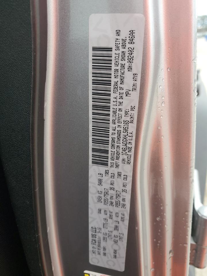 2017 Jeep Wrangler VIN 1C4BJWDGXHL505165 Copart auction photo, side damage thumbnail 15