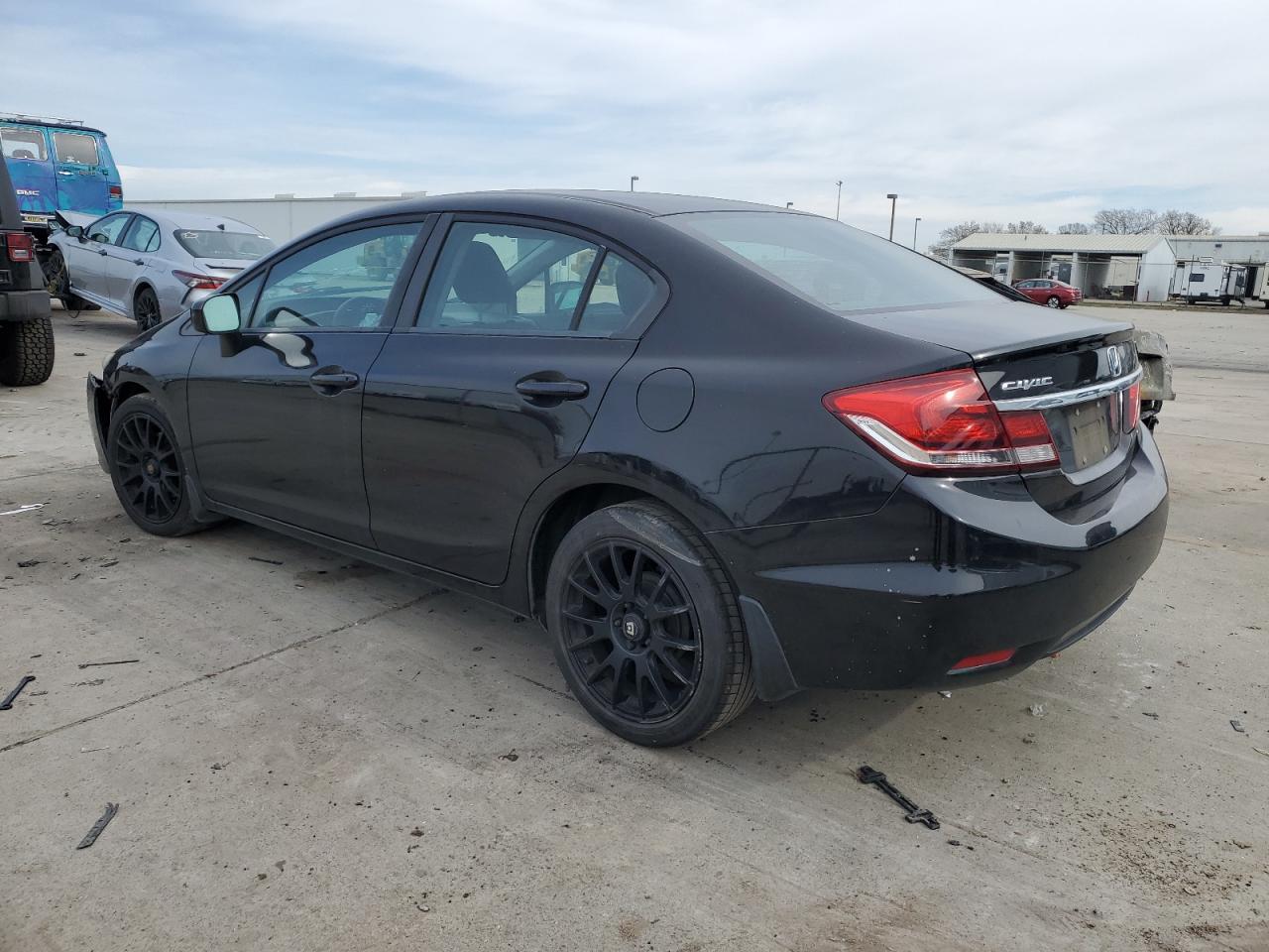2014 Honda Civic VIN 19XFB2F55EE268124 Copart auction photo, front end damage thumbnail 2