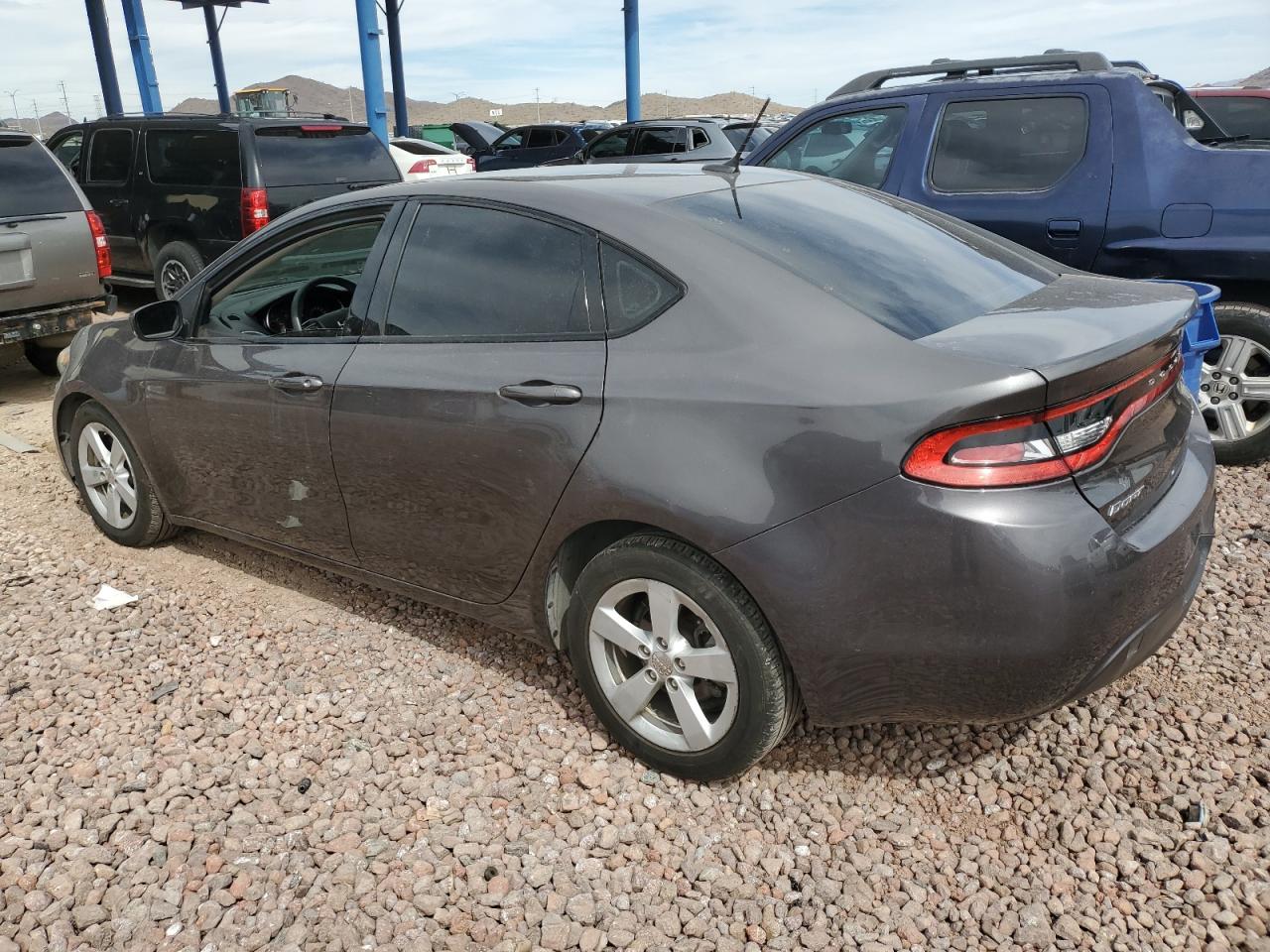 2015 Dodge Dart VIN 1C3CDFBB7FD251476 Copart auction photo, side damage thumbnail 2