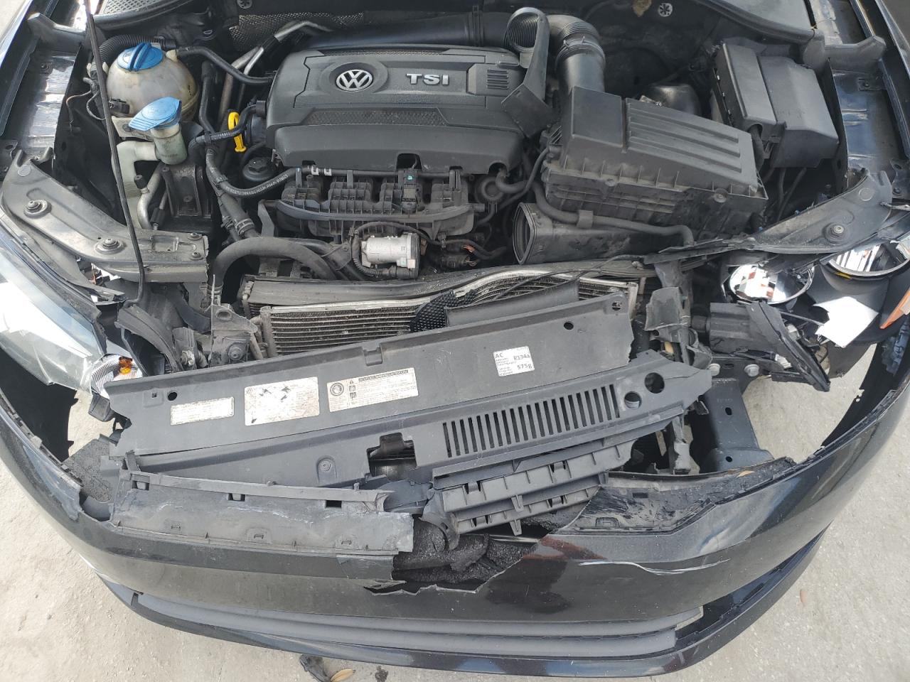 2014 Volkswagen Passat VIN 1VWAS7A38EC028549 Copart auction photo, mechanical / front end damage thumbnail 11