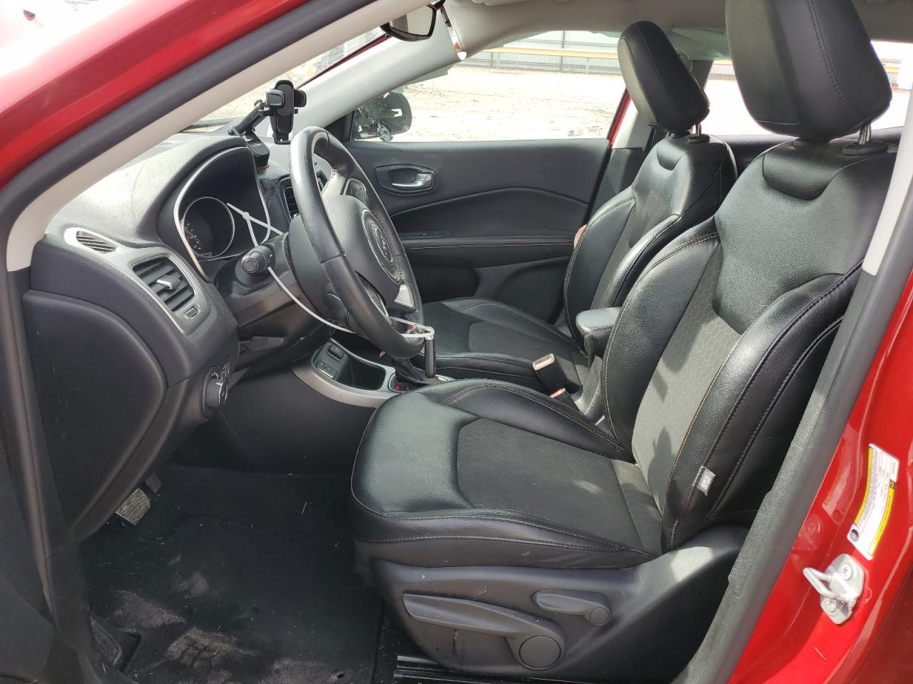2018 Jeep Compass VIN 3C4NJCBB3JT374433 Copart auction photo, all over damage thumbnail 7
