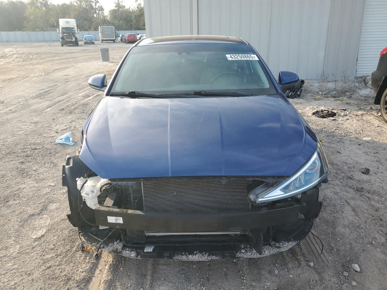 2020 Hyundai Elantra VIN 5NPD84LF7LH553785 Copart auction photo, front end / rear end damage thumbnail 5