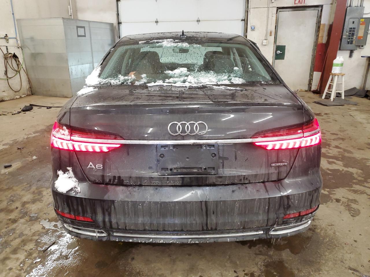2020 Audi A6 VIN WAUD8AF21LN052041 Copart auction photo, side damage thumbnail 6