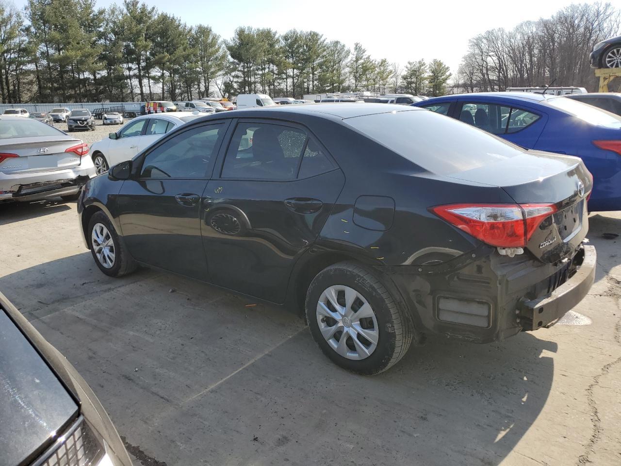 2015 Toyota Corolla VIN 2T1BURHEXFC363616 Copart auction photo, all over damage thumbnail 2