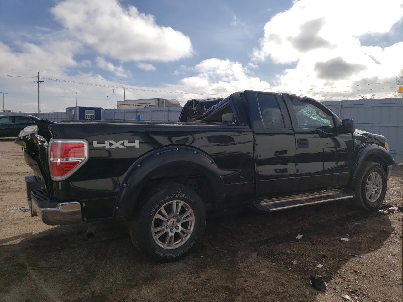 2009 Ford F-150 VIN 1FTRX14859KC36900 Copart auction photo, all over damage thumbnail 3