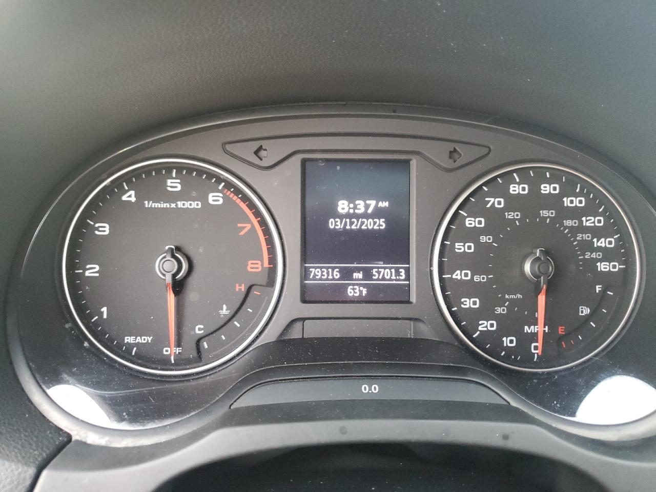 2018 Audi A3 VIN WAUAUGFF3J1035010 Copart auction photo, rear end / minor dent/scratches damage thumbnail 9