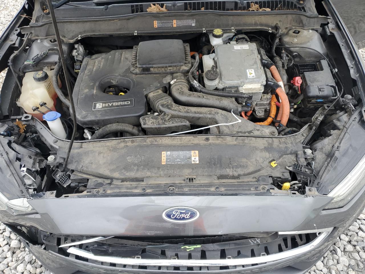 2019 Ford Fusion VIN 3FA6P0LUXKR188068 Copart auction photo, front end damage thumbnail 11