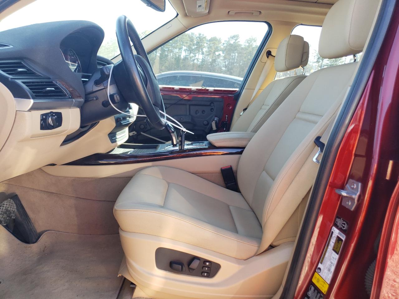 2013 BMW X5 VIN 5UXZV4C59D0G50704 Copart auction photo, front end / minor dent/scratches damage thumbnail 7