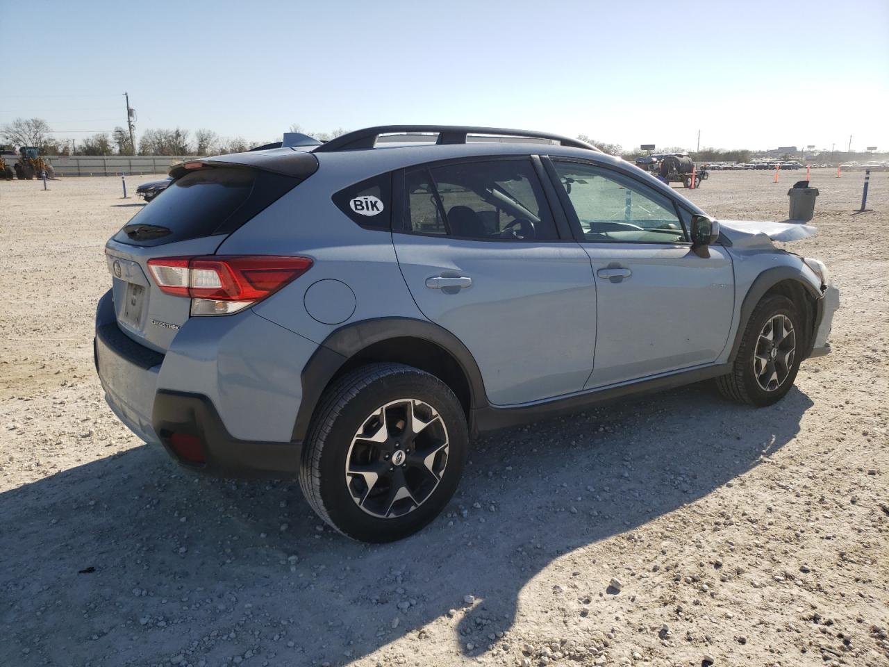 2018 Subaru XV VIN JF2GTABCXJH221418 Copart auction photo, all over damage thumbnail 3