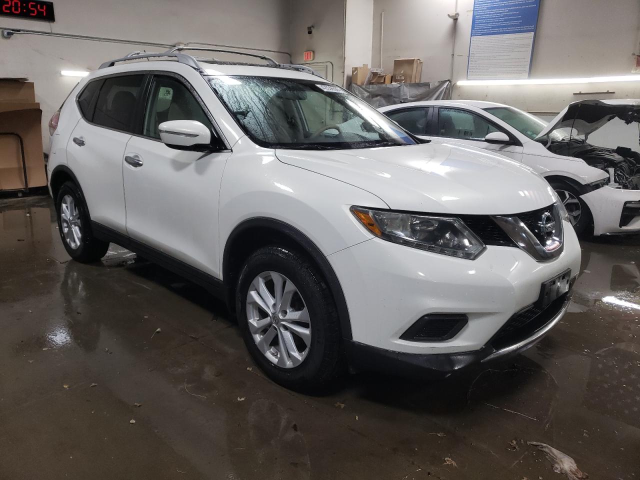 2014 Nissan Rogue VIN 5N1AT2MV1EC821168 Copart auction photo, rear end damage thumbnail 4