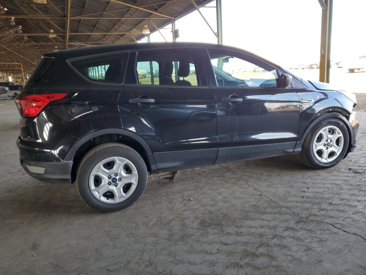 2019 Ford Escape VIN 1FMCU0F77KUC27778 Copart auction photo, rear end / front end damage thumbnail 3