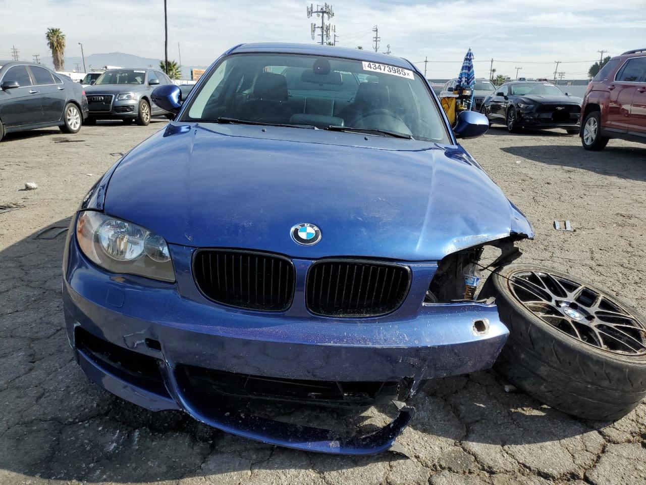2010 BMW 1er VIN WBAUP7C55AVF07560 Copart auction photo, all over damage thumbnail 5