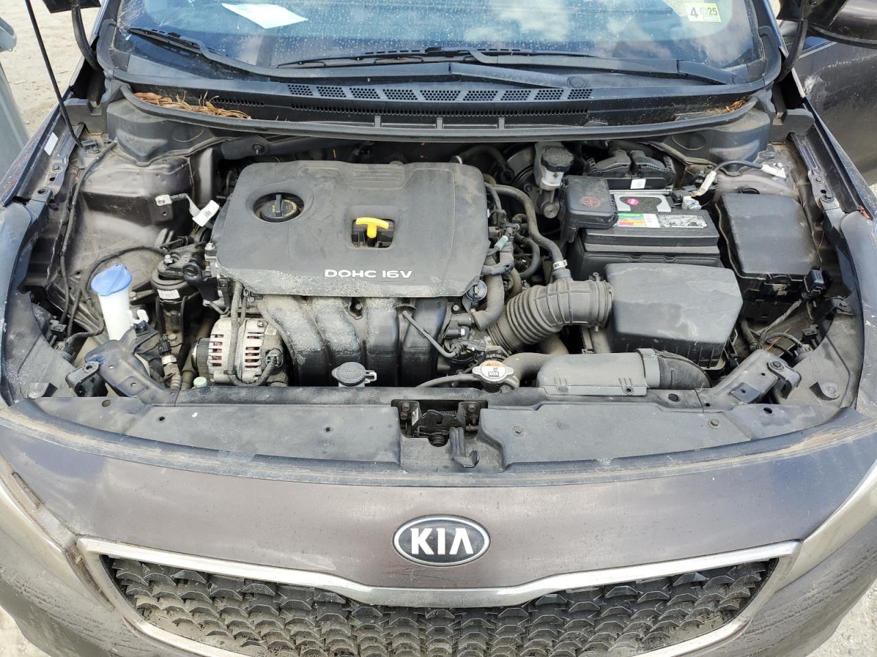 2017 KIA Forte VIN 3KPFK4A7XHE131110 Copart auction photo, water/flood damage thumbnail 11