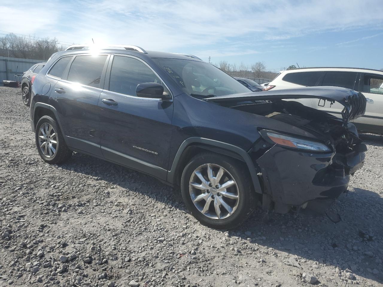 2014 Jeep Grand Cherokee VIN 1C4PJLDSXEW222283 Copart auction photo, front end damage thumbnail 4