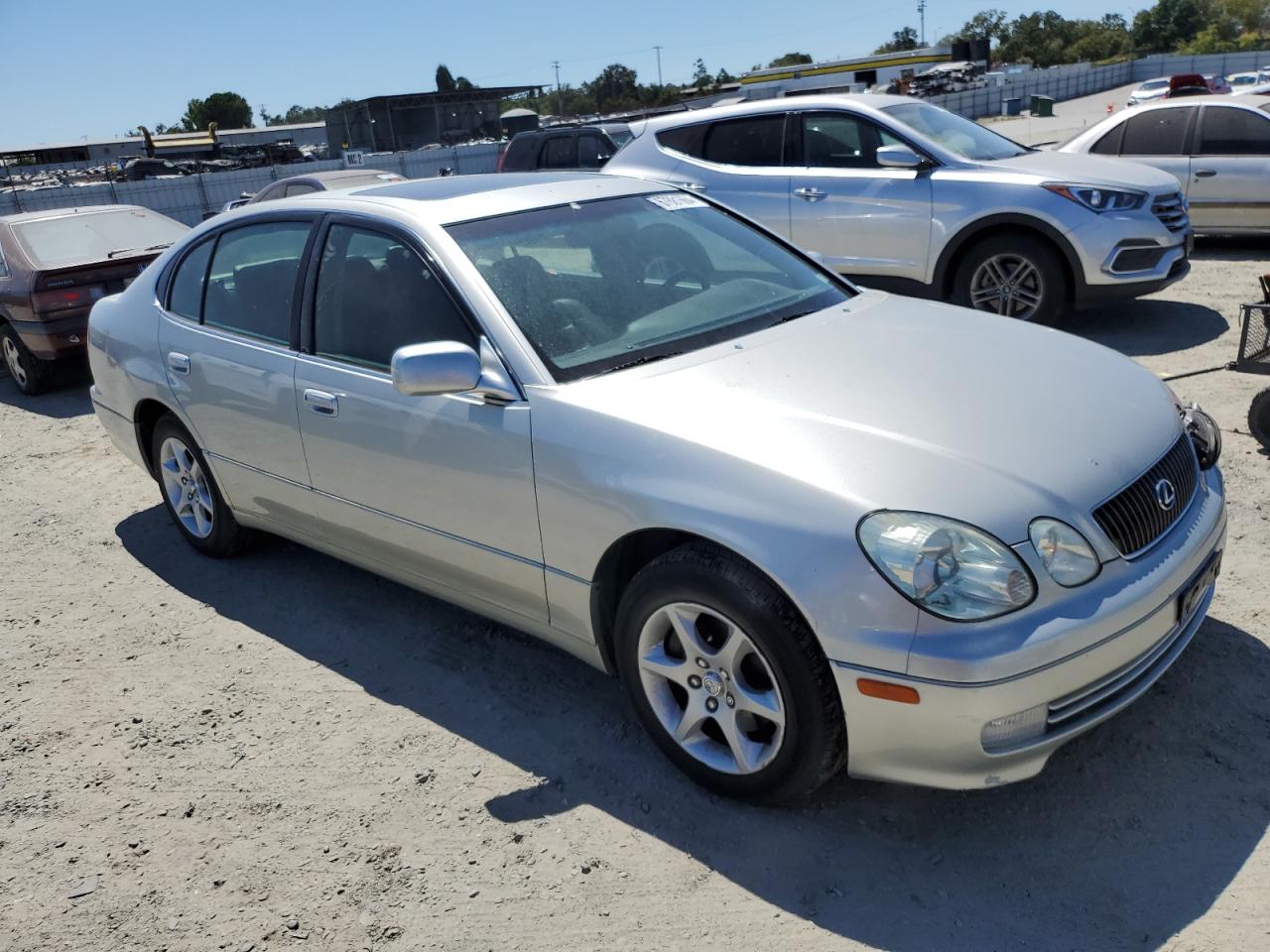 2003 Lexus GS 300 VIN JT8BD69S830183123 Copart auction photo, front end / side damage thumbnail 4