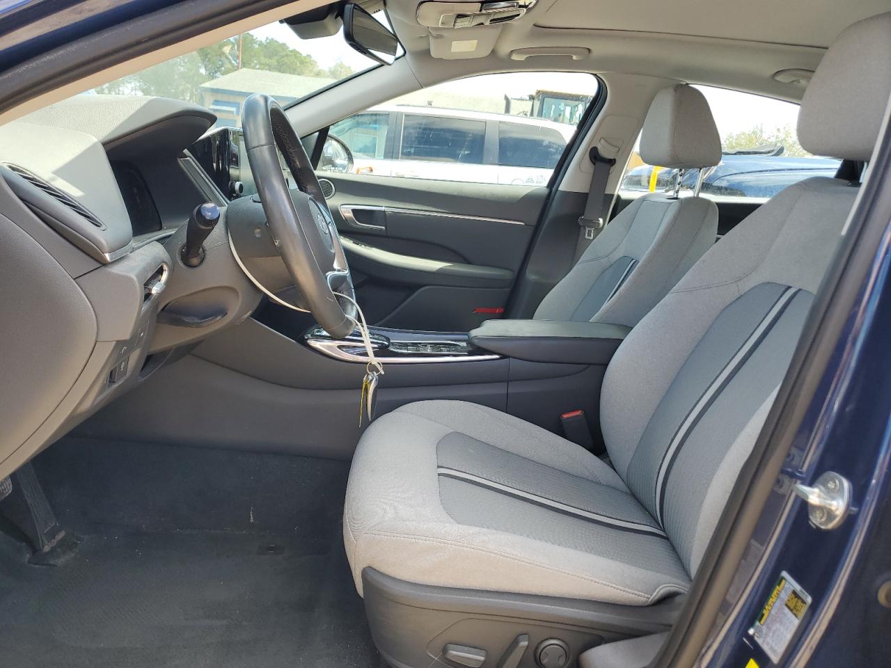 2021 Hyundai Sonata VIN 5NPEF4JA5MH083968 Copart auction photo, front end damage thumbnail 7