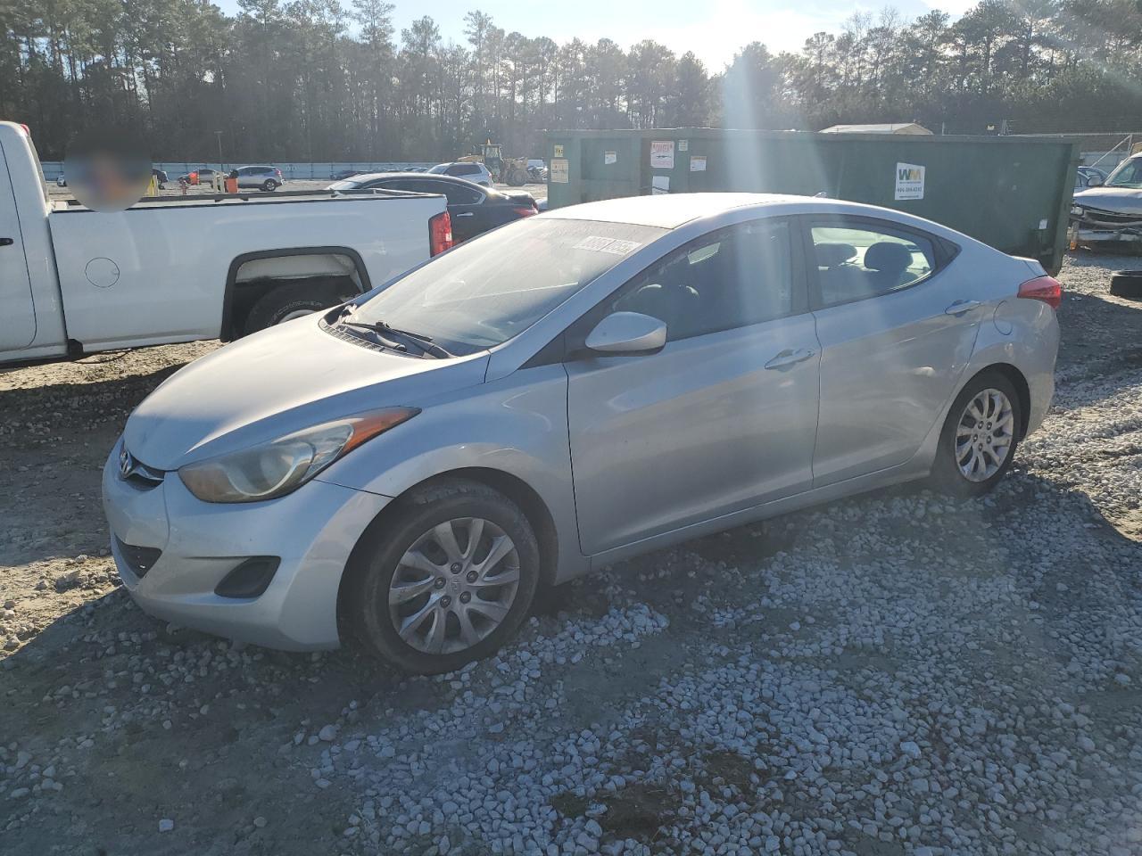 2011 Hyundai Elantra VIN 5NPDH4AE6BH013644
