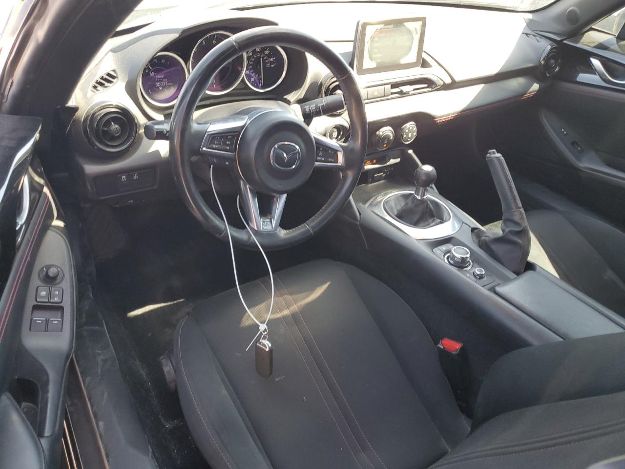 2016 Mazda MX-5 VIN JM1NDAC71G0107142 Copart auction photo, front end damage thumbnail 8