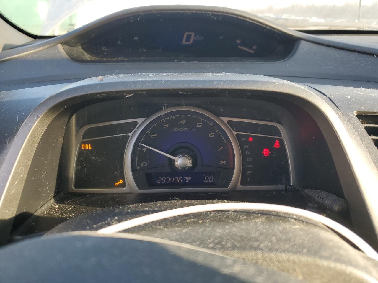 2007 Honda Civic VIN 1HGFA16887L081866 Copart auction photo, front end / side damage thumbnail 9