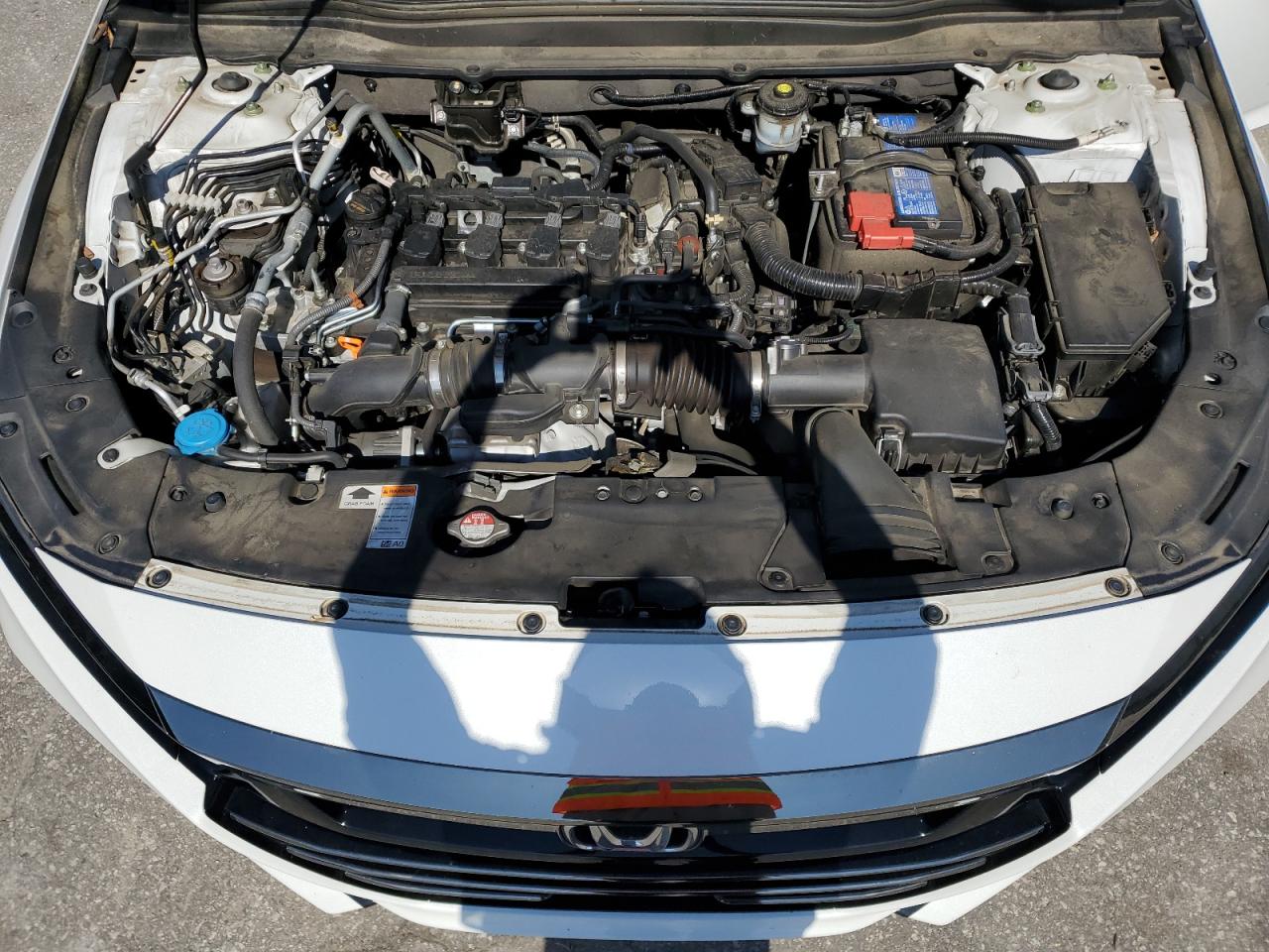 2022 Honda Accord VIN 1HGCV1F3XNA024315 Copart auction photo, side damage thumbnail 12