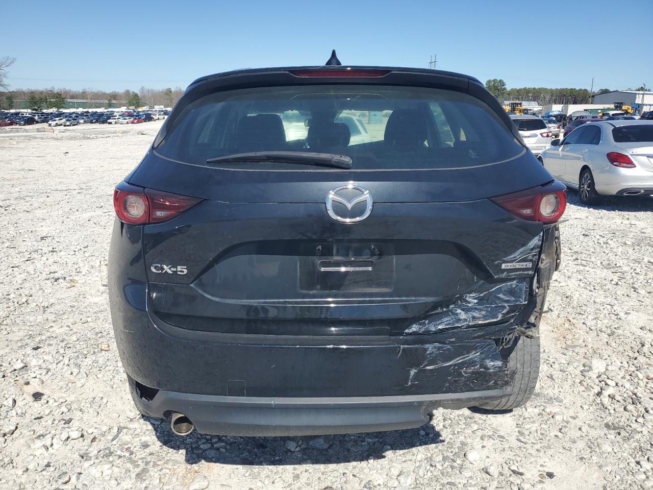2020 Mazda CX-5 VIN JM3KFABM1L0802226 Copart auction photo, rear end / front end damage thumbnail 6