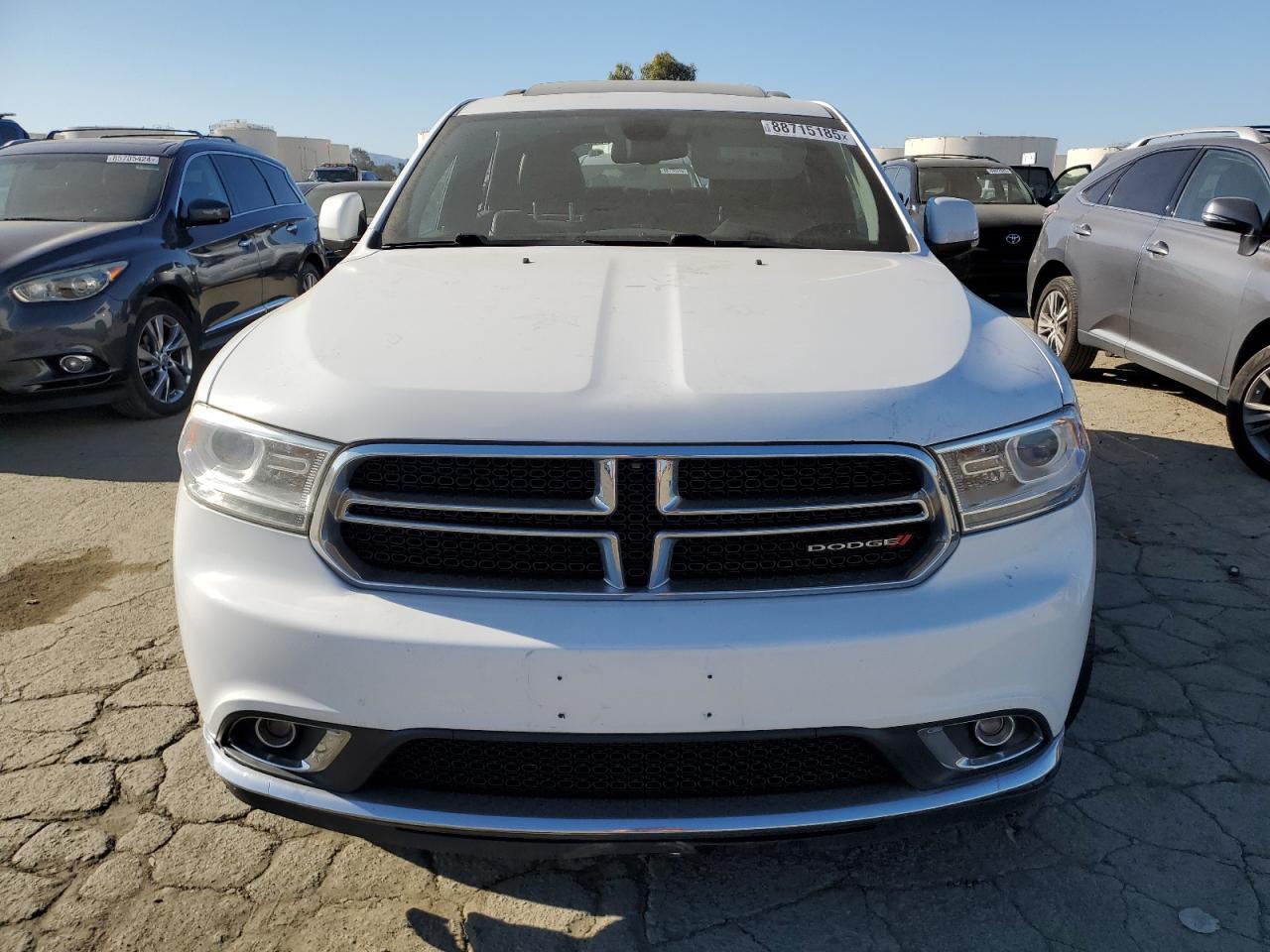 2014 Dodge Durango VIN 1C4RDJDG2EC596775 Copart auction photo, vandalism / all over damage thumbnail 5