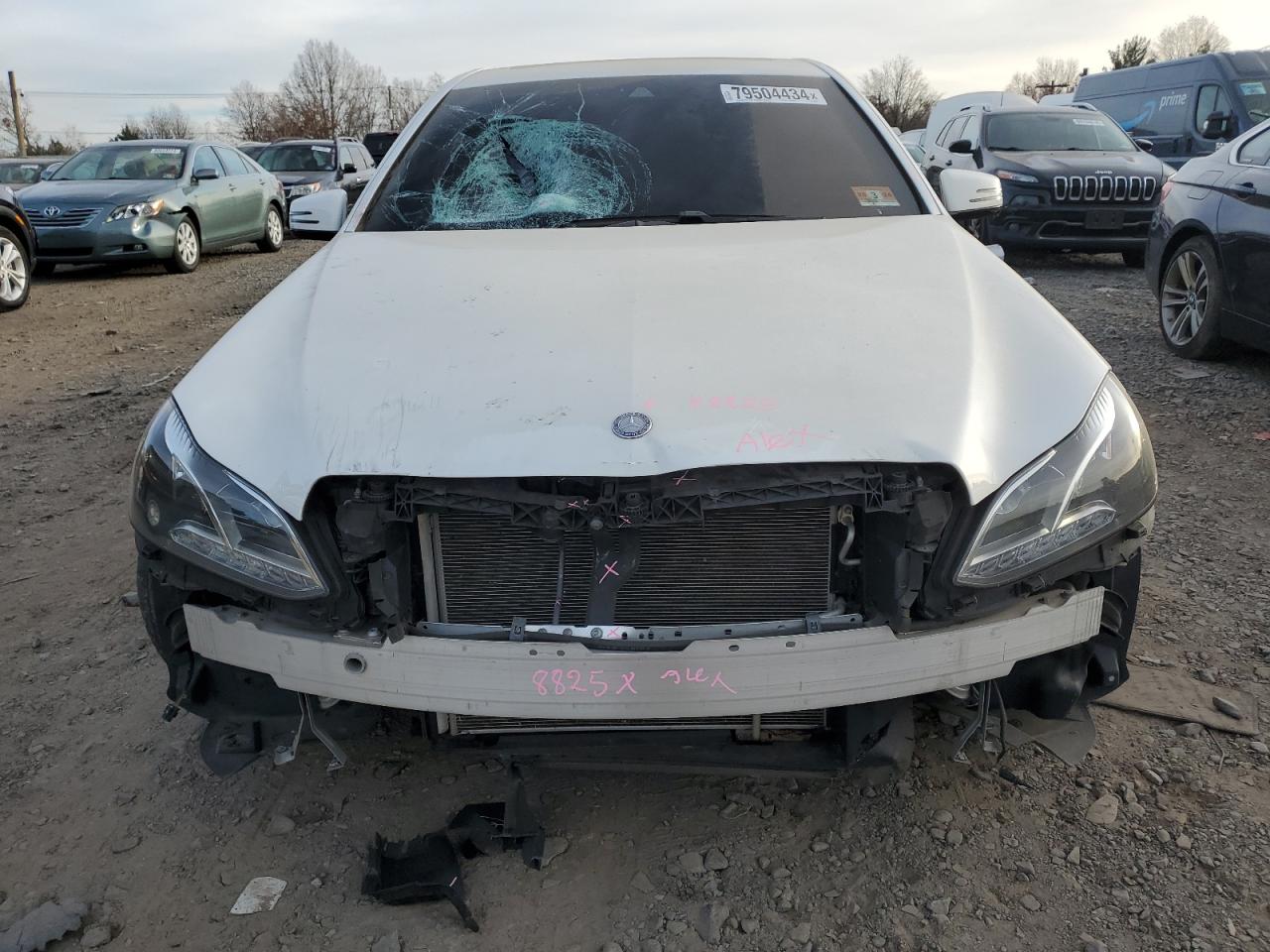 2016 Mercedes-Benz E-klasse VIN WDDHF8JB7GB294050 Copart auction photo, front end damage thumbnail 5