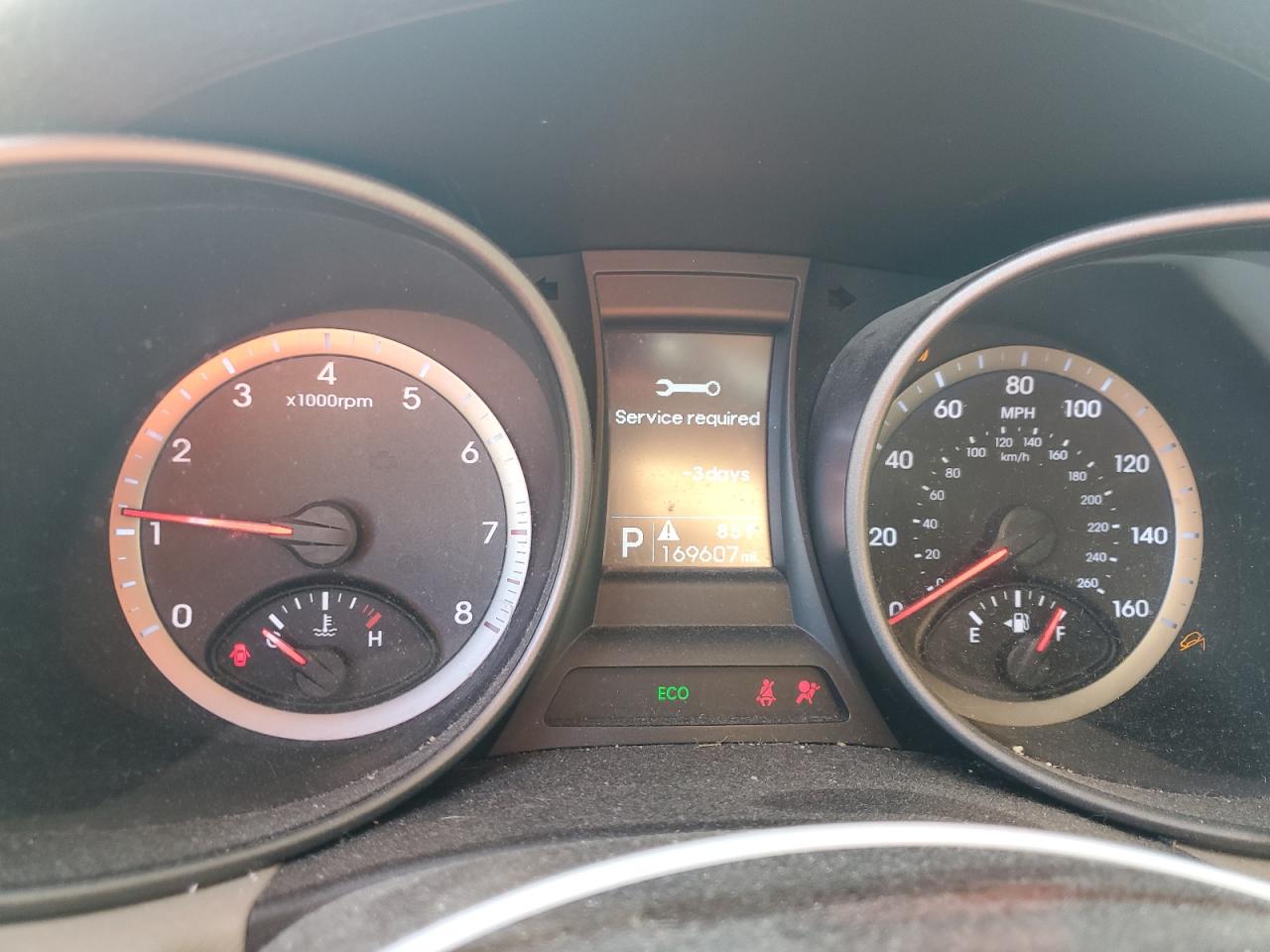 2014 Hyundai Santa Fe VIN 5XYZU3LB6EG225177 Copart auction photo, rear end damage thumbnail 9