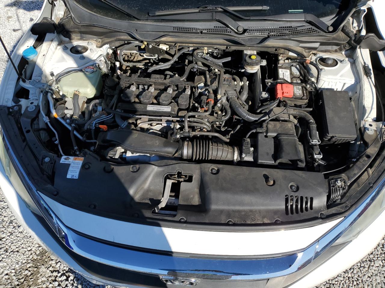 2016 Honda Civic VIN 19XFC1F77GE025121 Copart auction photo, rear end damage thumbnail 11
