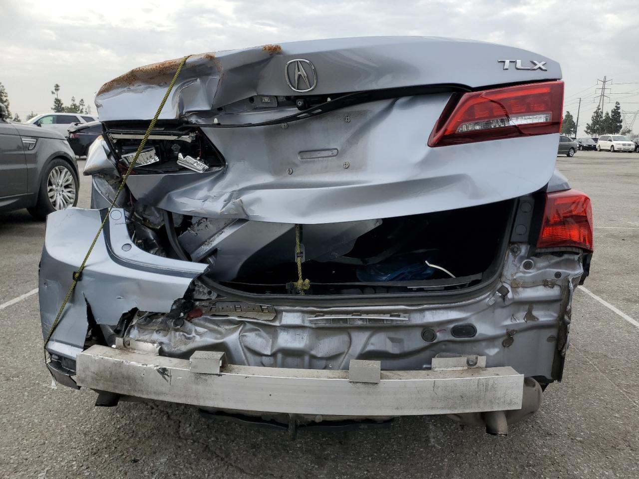 2016 Acura TLX VIN 19UUB1F36GA008869 Copart auction photo, rear end / front end damage thumbnail 6