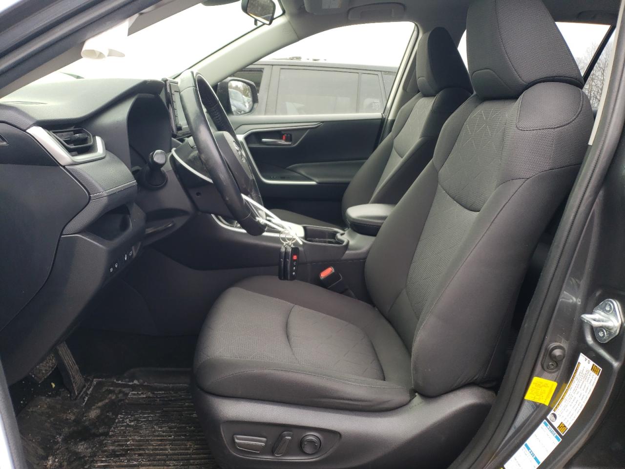 2019 Toyota RAV 4 VIN JTMP1RFV8KD015375 Copart auction photo, all over damage thumbnail 7