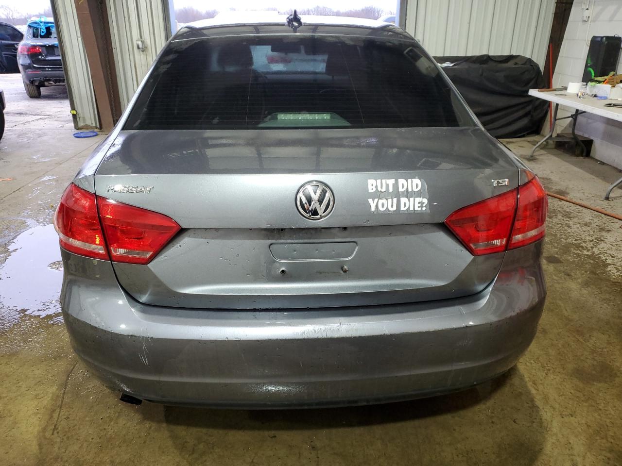 2015 Volkswagen Passat VIN 1VWAS7A34FC118394 Copart auction photo, front end damage thumbnail 6
