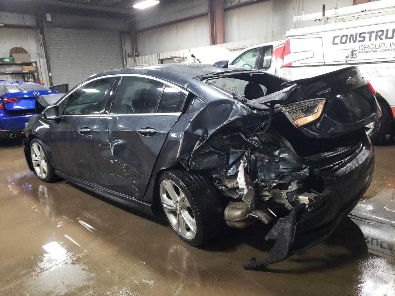 2017 Chevrolet Cruze VIN 1G1BF5SM1H7203589 Copart auction photo, rear end damage thumbnail 2