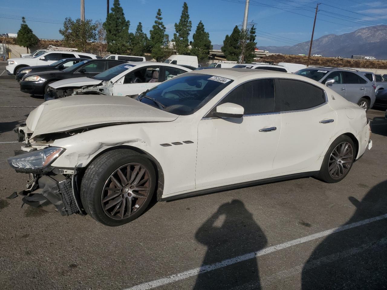 2017 Maserati Ghibli VIN ZAM57XSA4H1238256