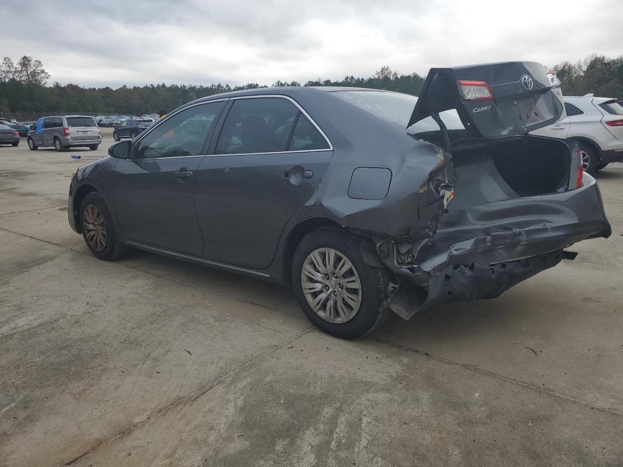 2012 Toyota Camry VIN 4T1BF1FK3CU013453 Copart auction photo, rear end damage thumbnail 2