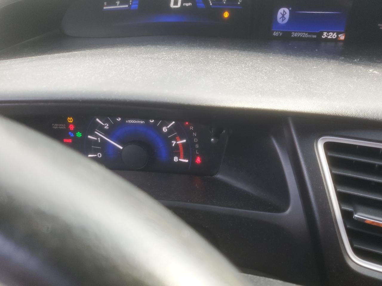 2014 Honda Civic VIN 2HGFB2F59EH532810 Copart auction photo, mechanical damage thumbnail 9