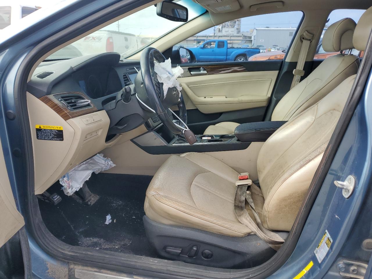 2017 Hyundai Sonata VIN 5NPE34AF4HH534530 Copart auction photo, front end damage thumbnail 7