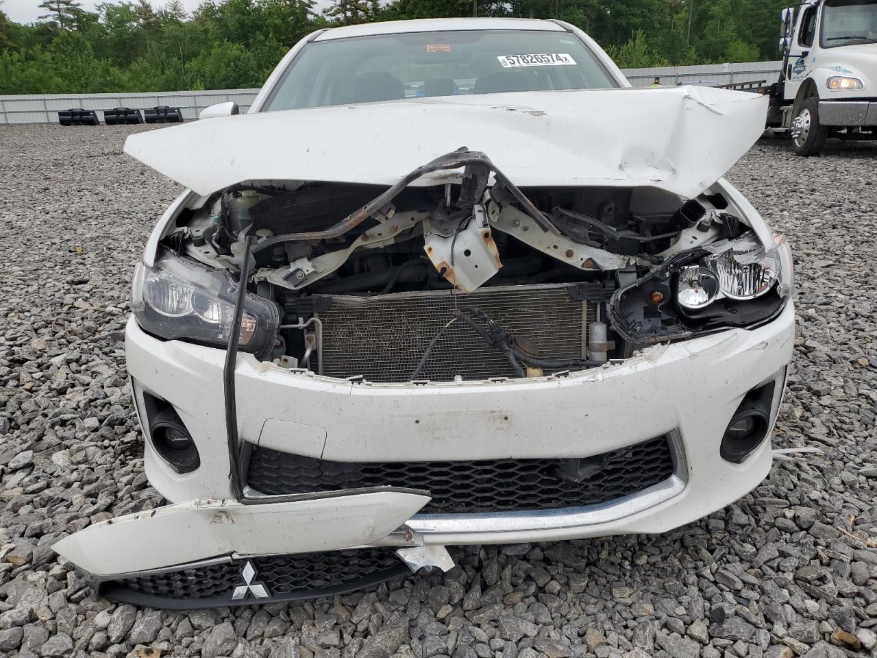2016 Mitsubishi Lancer VIN JA32V2FWXGU003040 Copart auction photo, front end / minor dent/scratches damage thumbnail 5