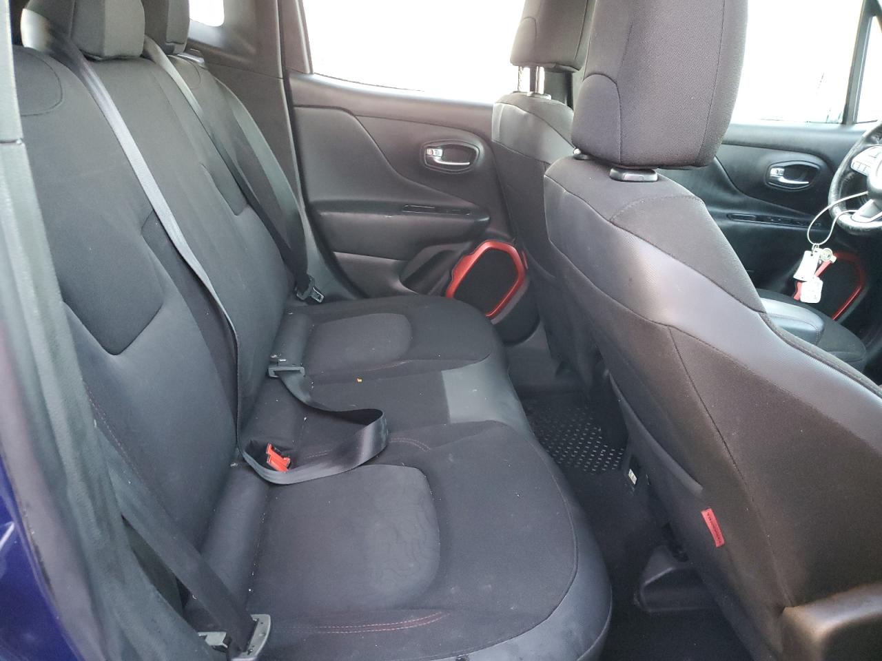2017 Jeep Renegade VIN ZACCJBCB9HPG63141 Copart auction photo, front end / side damage thumbnail 11