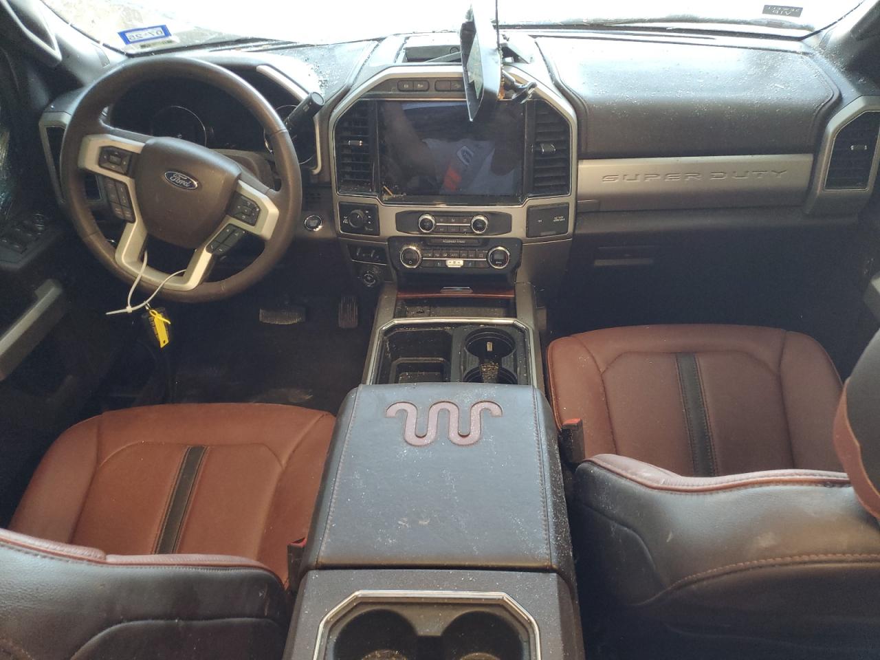 2022 Ford F250 VIN 1FT8W2BT8NEF03581 Copart auction photo, front end / side damage thumbnail 8
