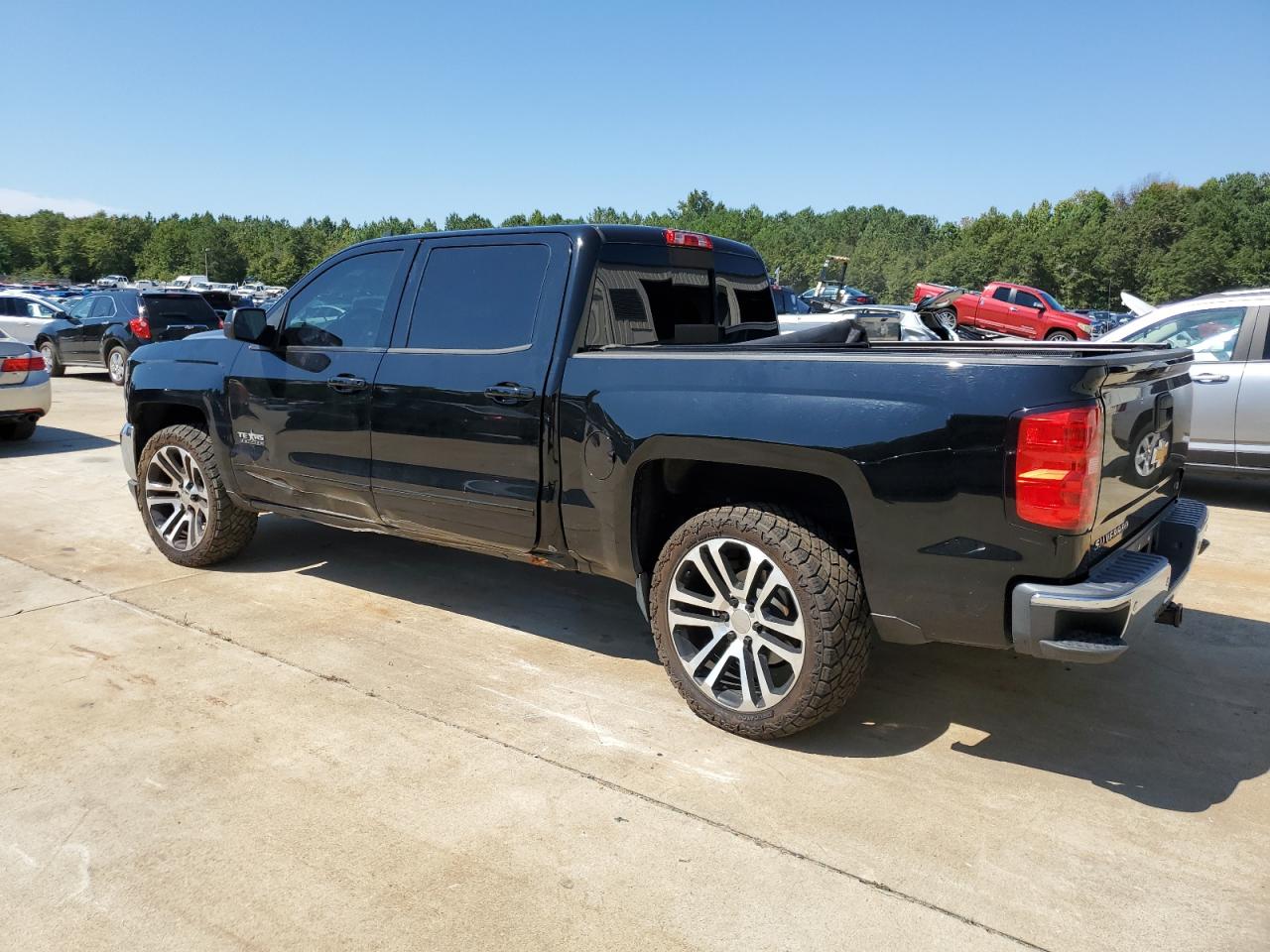 2016 Chevrolet Silverado VIN 3GCPCREC6GG313413 Copart auction photo, side damage thumbnail 2