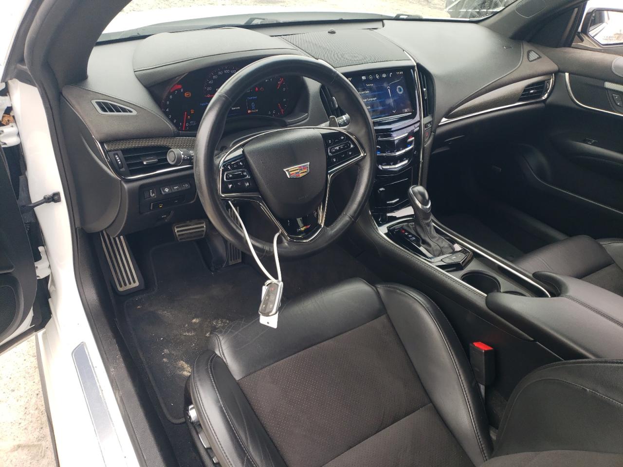2016 Cadillac ATS VIN 1G6AN1RY9G0108327 Copart auction photo, side damage thumbnail 8