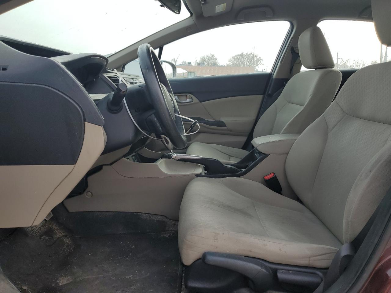 2015 Honda Civic VIN 19XFB2F50FE700703 Copart auction photo, front end / rear end damage thumbnail 7
