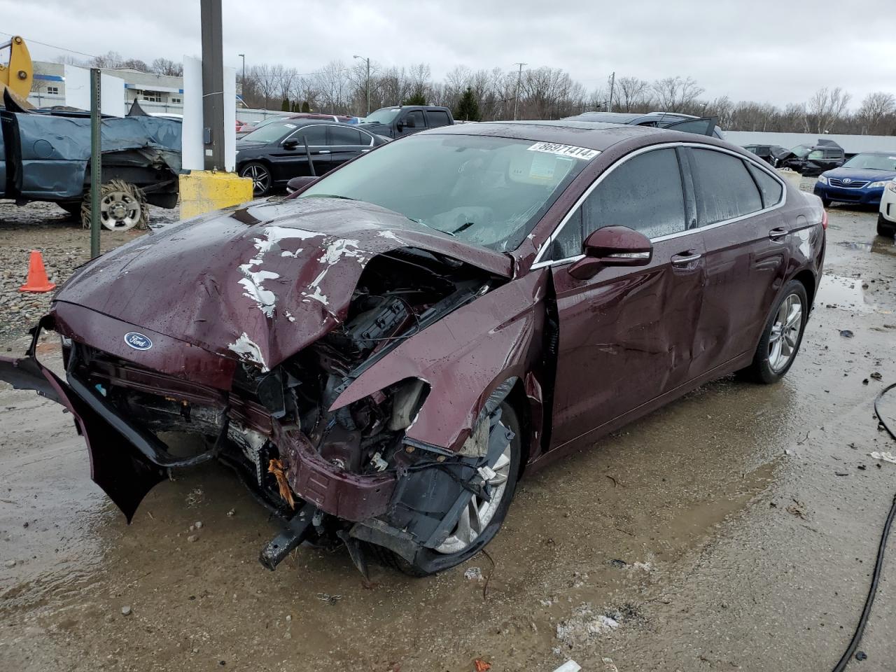 2018 Ford Fusion VIN 3FA6P0HD1JR142975