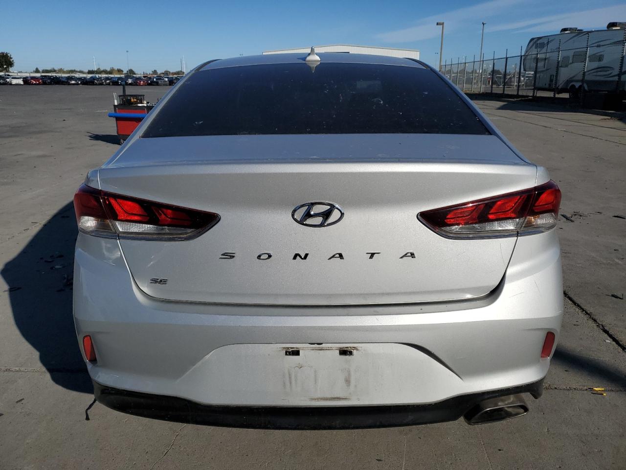 2019 Hyundai Sonata VIN 5NPE24AF5KH800356 Copart auction photo, front end / minor dent/scratches damage thumbnail 6