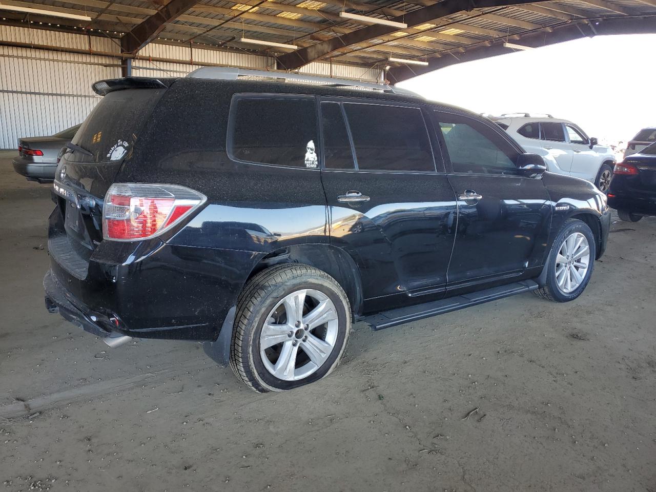 2008 Toyota Highlander VIN JTEEW44A982012383 Copart auction photo, front end damage thumbnail 3
