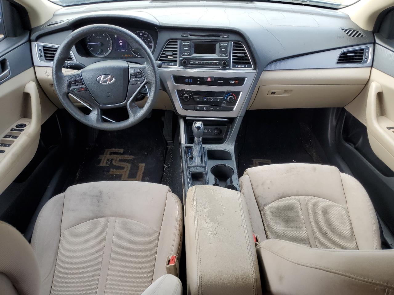 2015 Hyundai Sonata VIN 5NPE24AF8FH152792 Copart auction photo, rear end damage thumbnail 8
